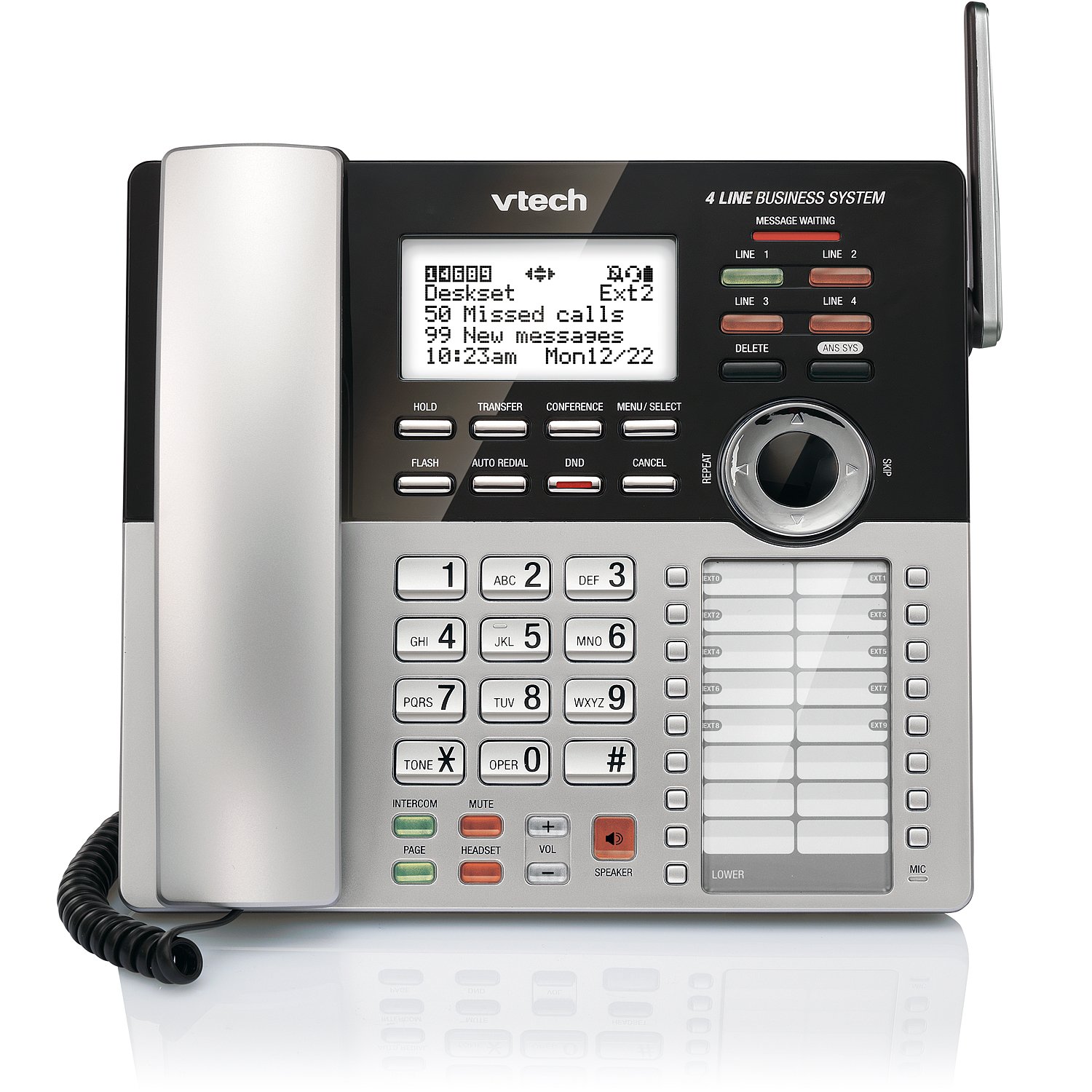 VTech CM18245 4-Line Expandable DECT6.0 Small Business